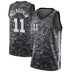Jordan McLaughlin San Antonio Spurs Youth Swingman Jersey - City Edition - Black